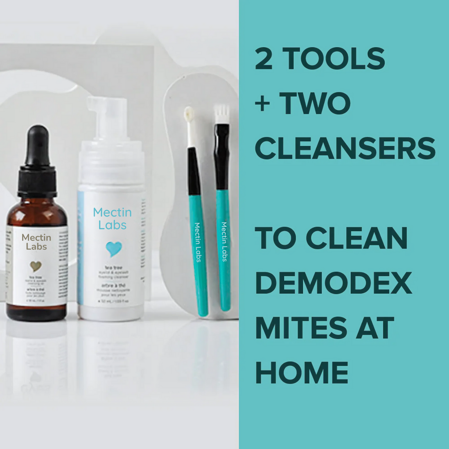 Demodex Mites Debris Cleansing System (+ free cosmetic bag) Regular price